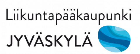 Liikuntapääkaupunki Jyväskylä -logo. Kuva Jyväskylän kaupunki